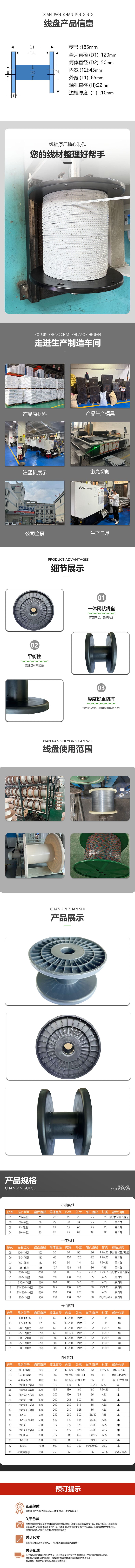 120塑料线盘 detail image